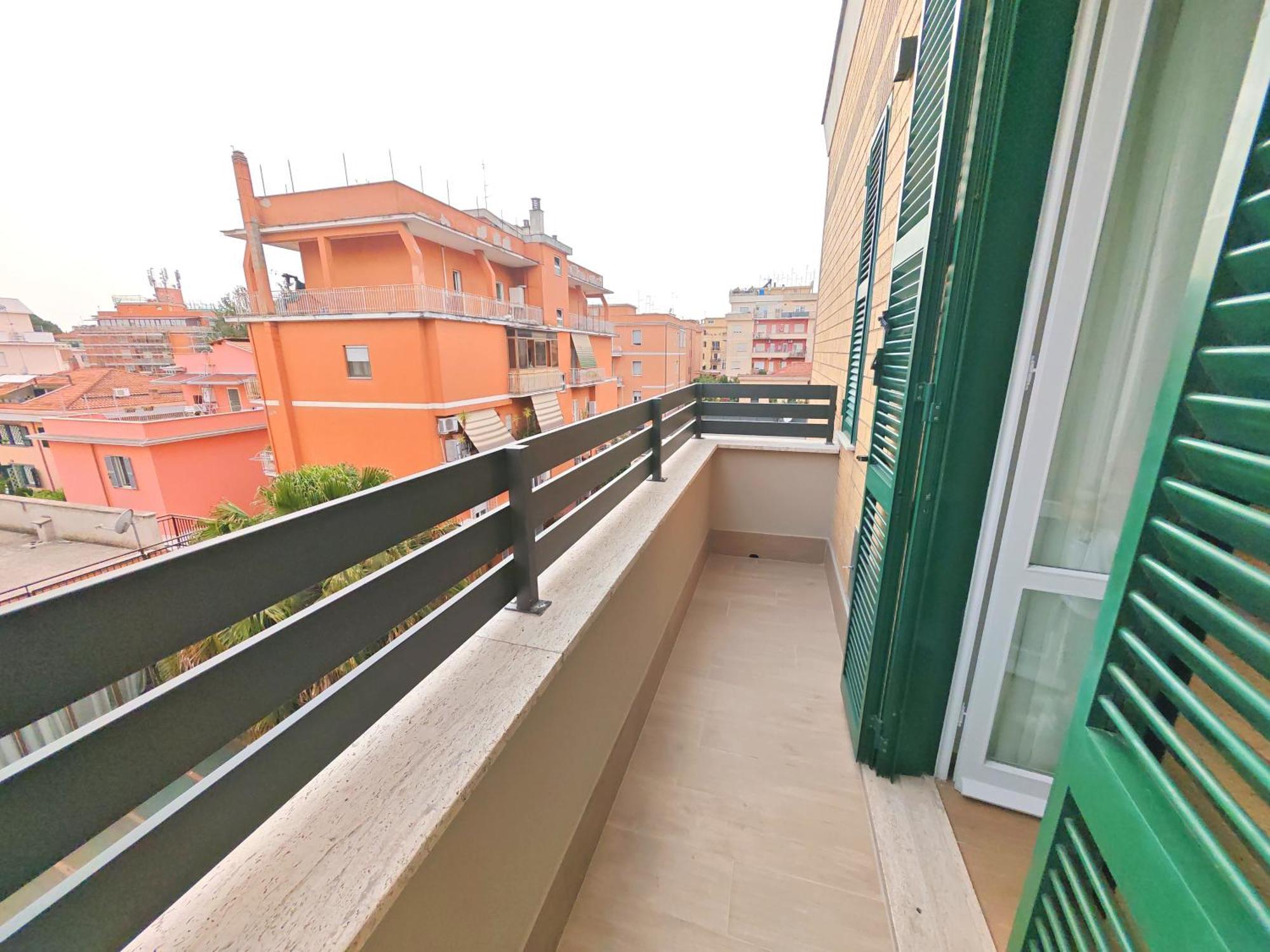 Attico Urbano Terrazza Su Roma Metro A Cornelia Apartment Luaran gambar