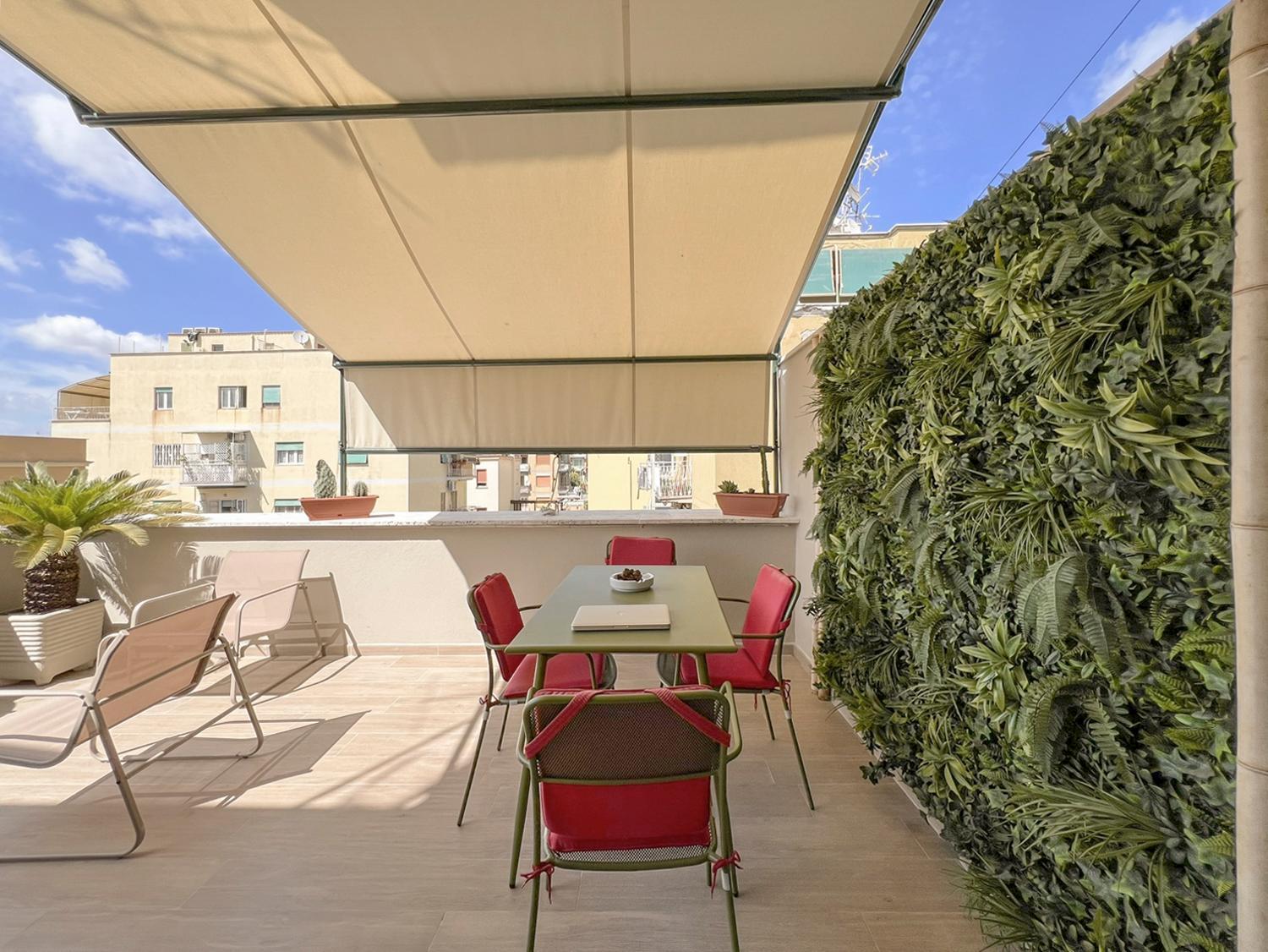 Attico Urbano Terrazza Su Roma Metro A Cornelia Apartment Luaran gambar