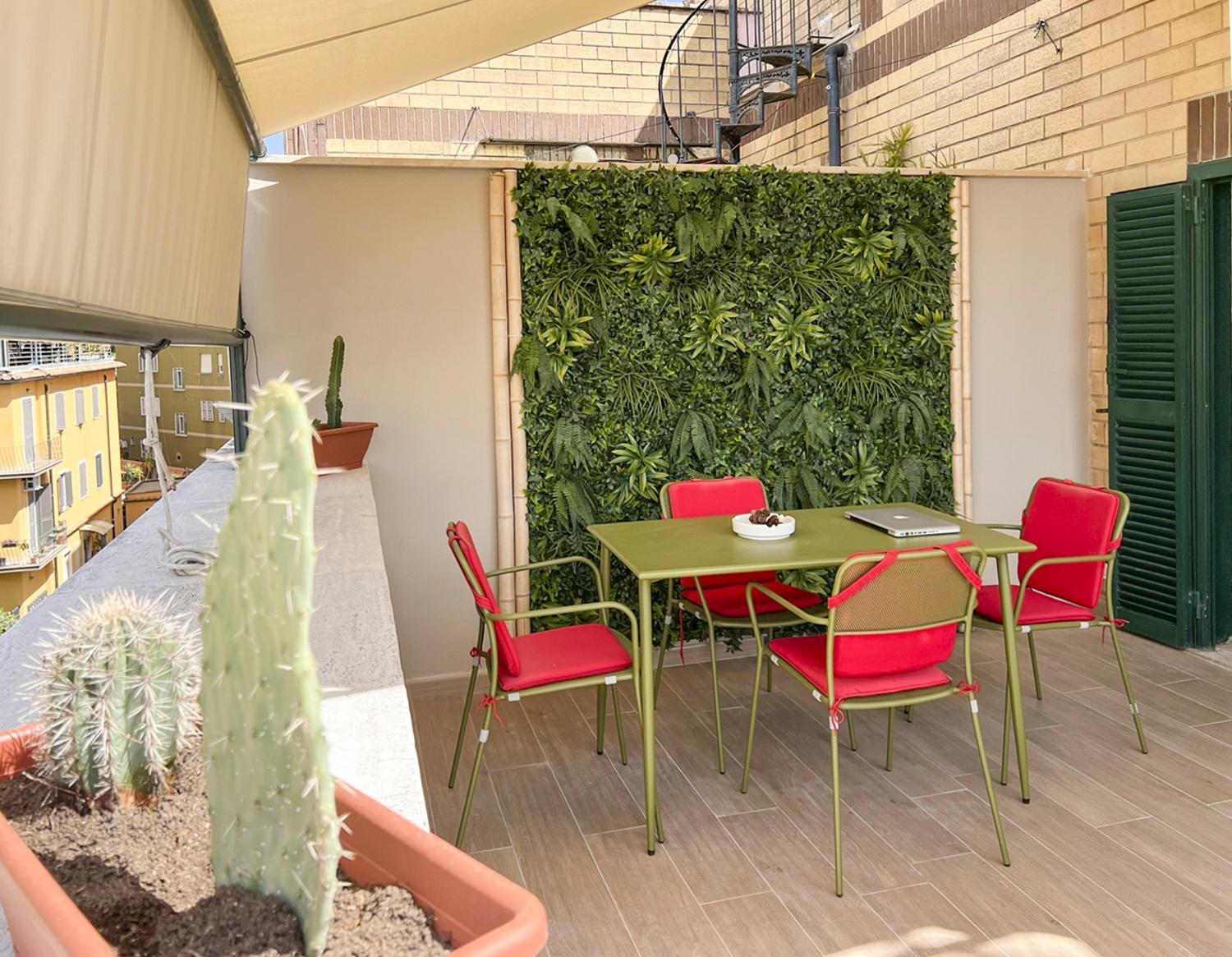 Attico Urbano Terrazza Su Roma Metro A Cornelia Apartment Luaran gambar